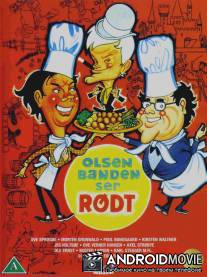 Olsen-banden ser rodt